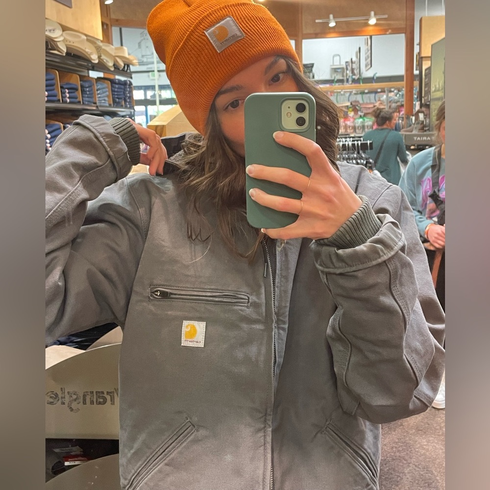carhartt lined utility coat